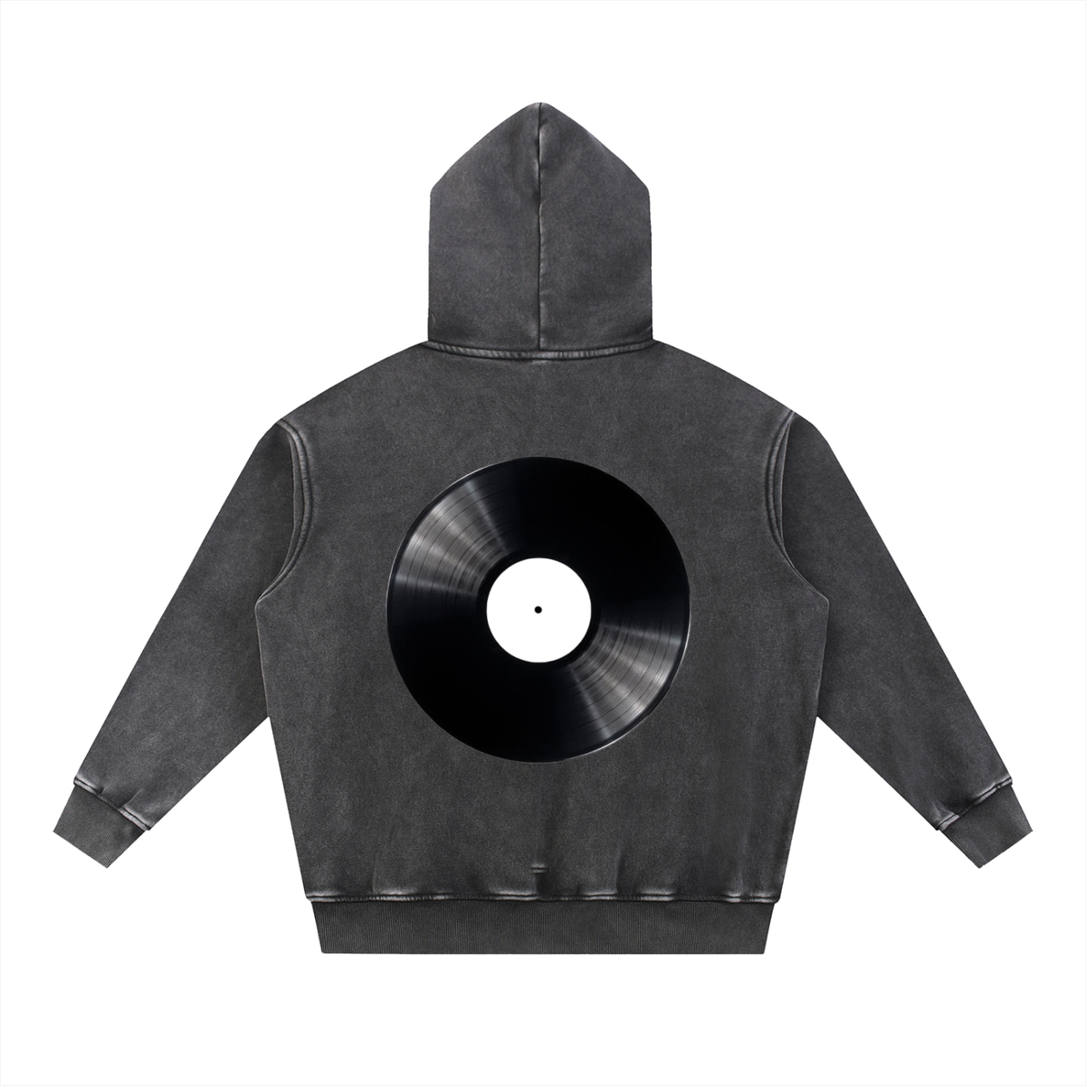 KJJ Mixtape Music Fleece Oversize Hoodie