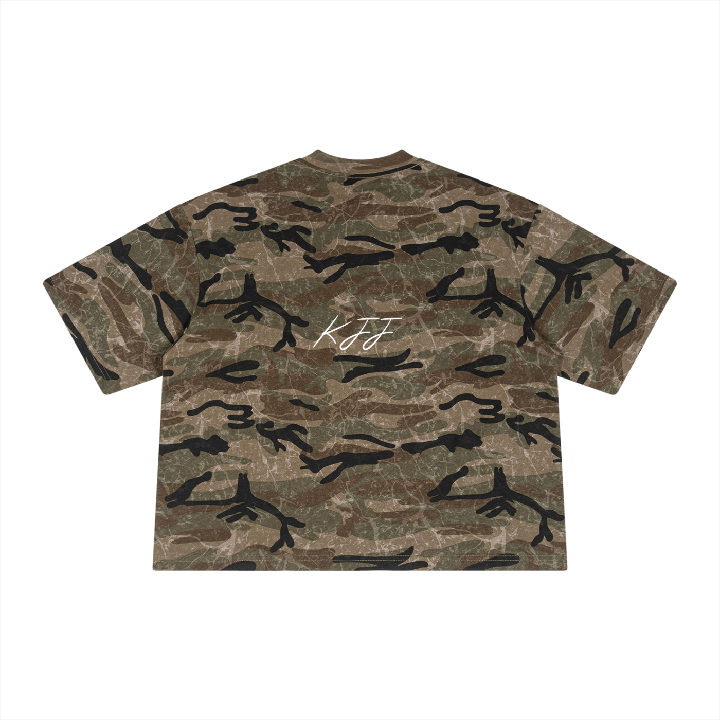 KJJ Crypto Camo T-Shirt "Veteran In This Game Doin' Military Services"