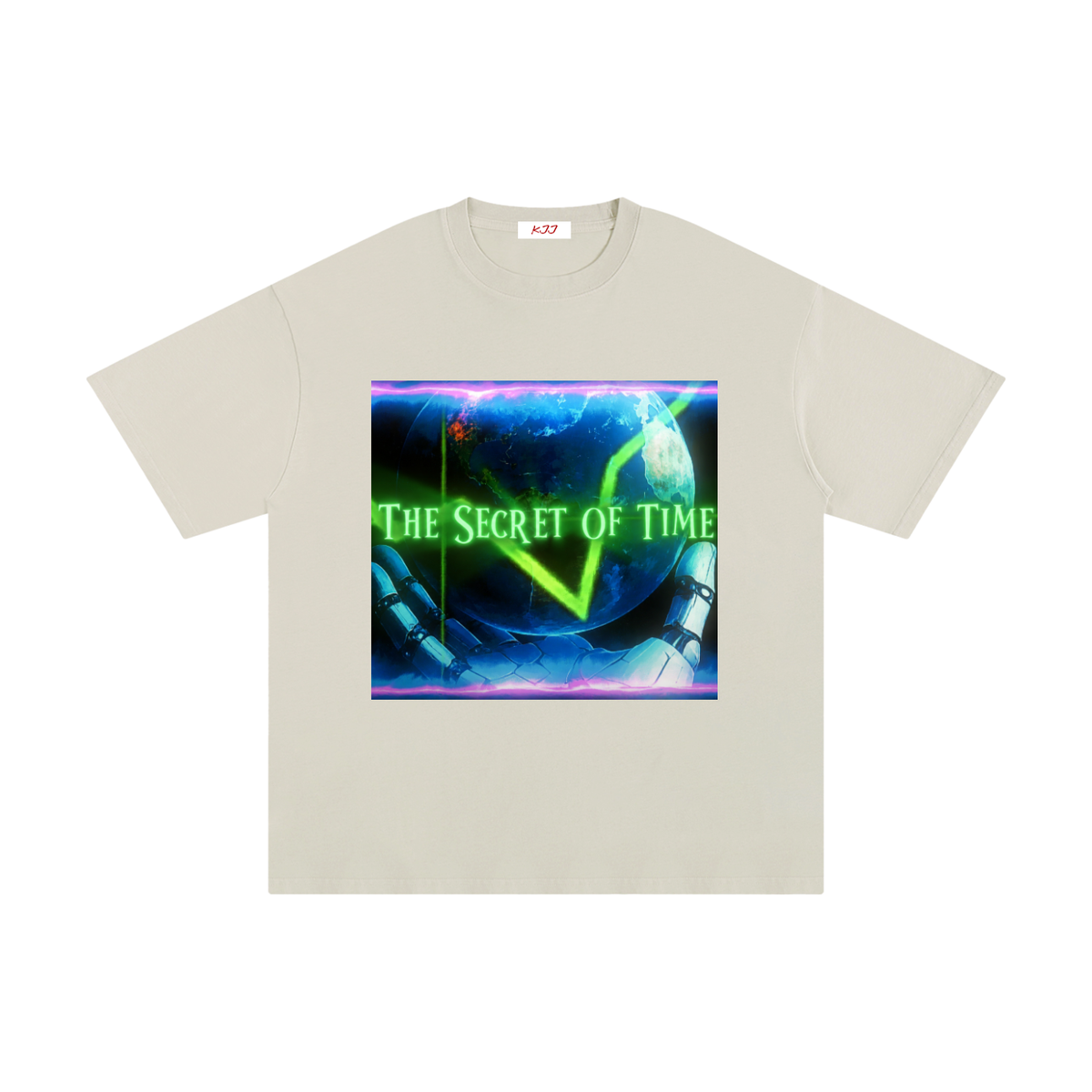 KJJ Limited Edition Crypto T-Shirt "Secret of Time"