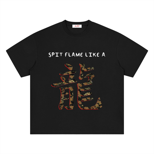 KJJ Spit Flame Like A Dragon T-Shirt