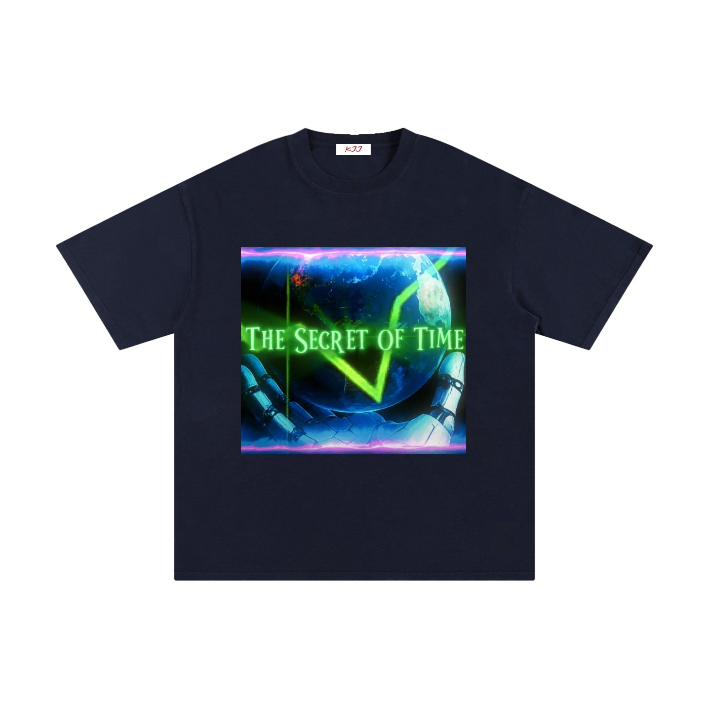 KJJ Limited Edition Crypto T-Shirt "Secret of Time"