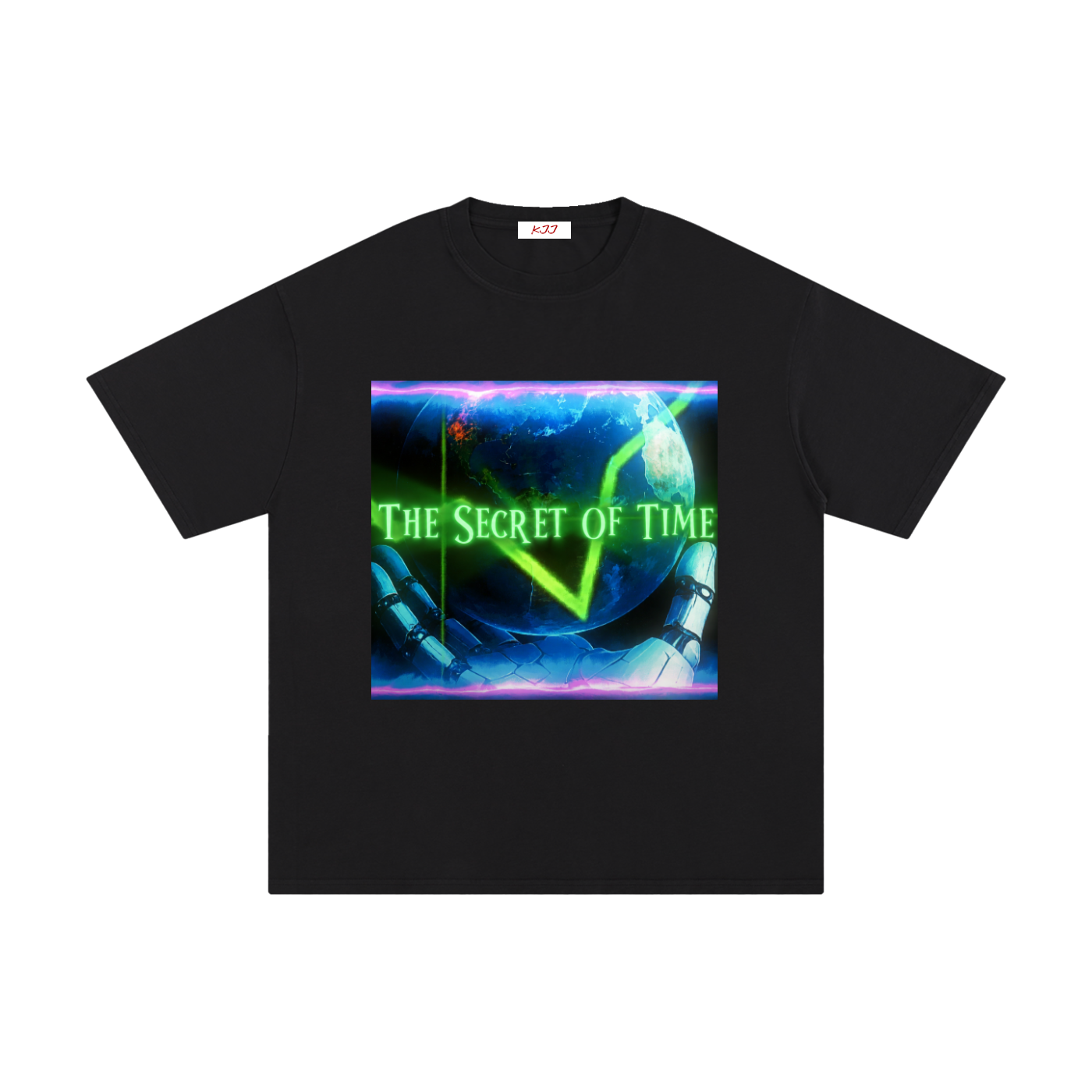 KJJ Limited Edition Crypto T-Shirt "Secret of Time"