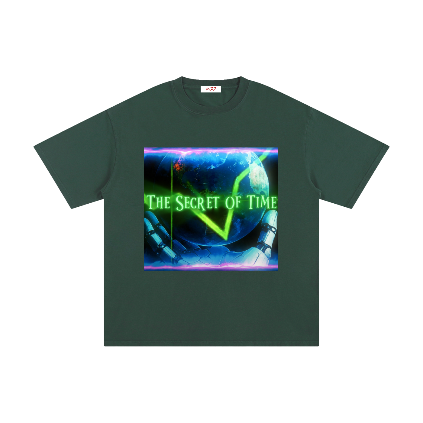 KJJ Limited Edition Crypto T-Shirt "Secret of Time"