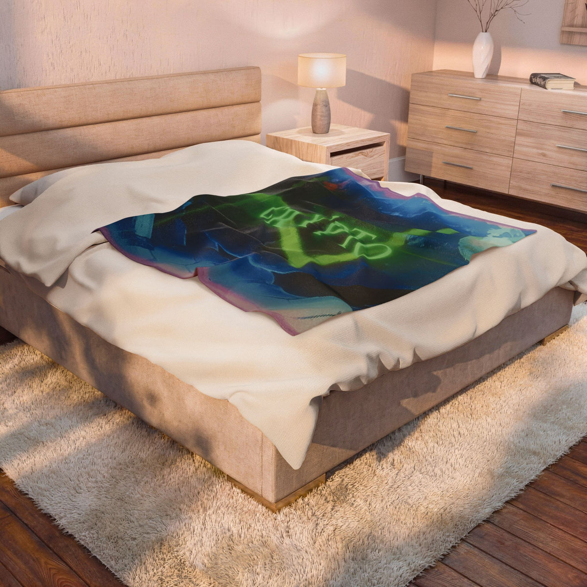 Crypto Plush Blanket
