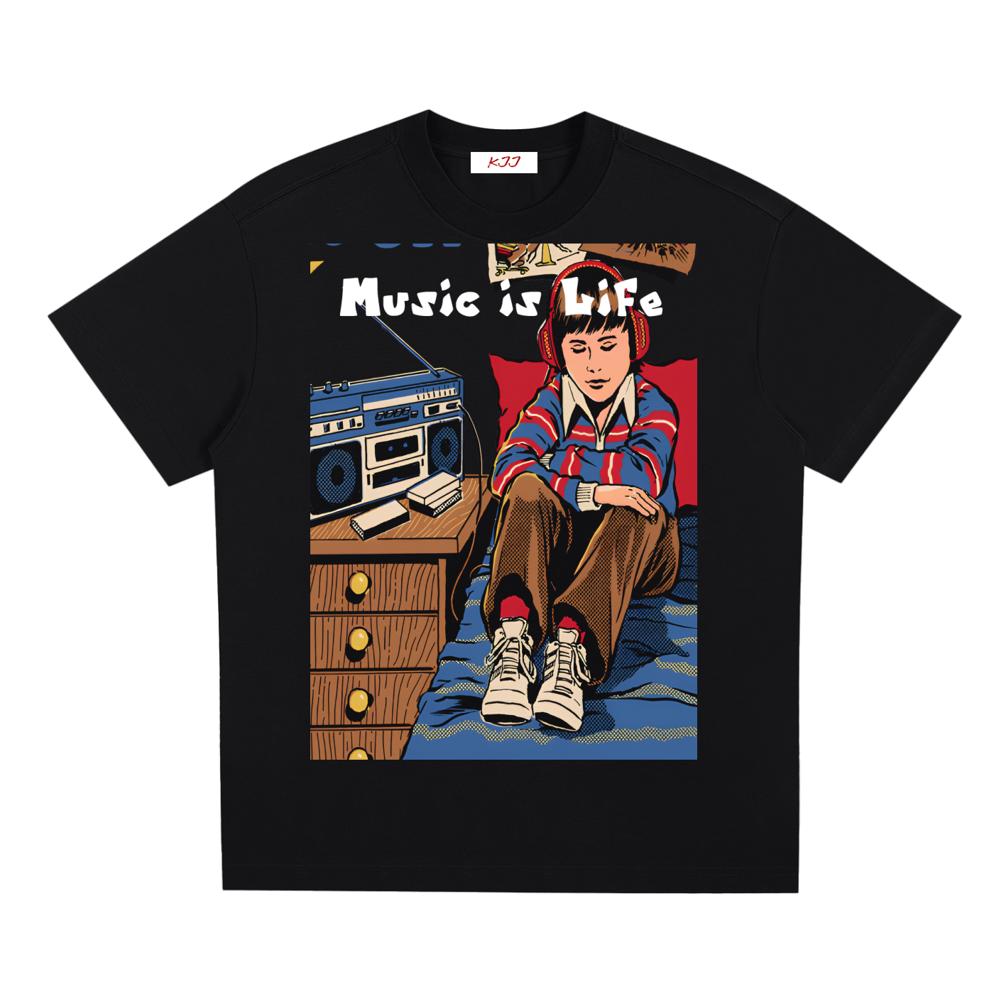 Music Is Life KJJ T-Shirt