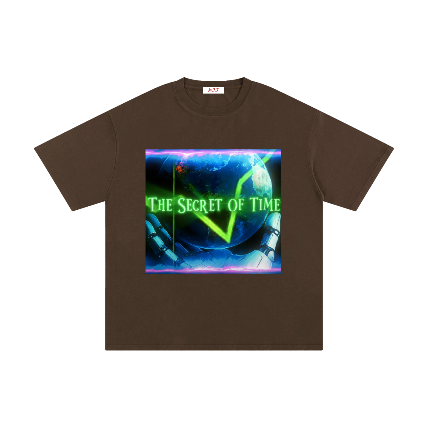 KJJ Limited Edition Crypto T-Shirt "Secret of Time"
