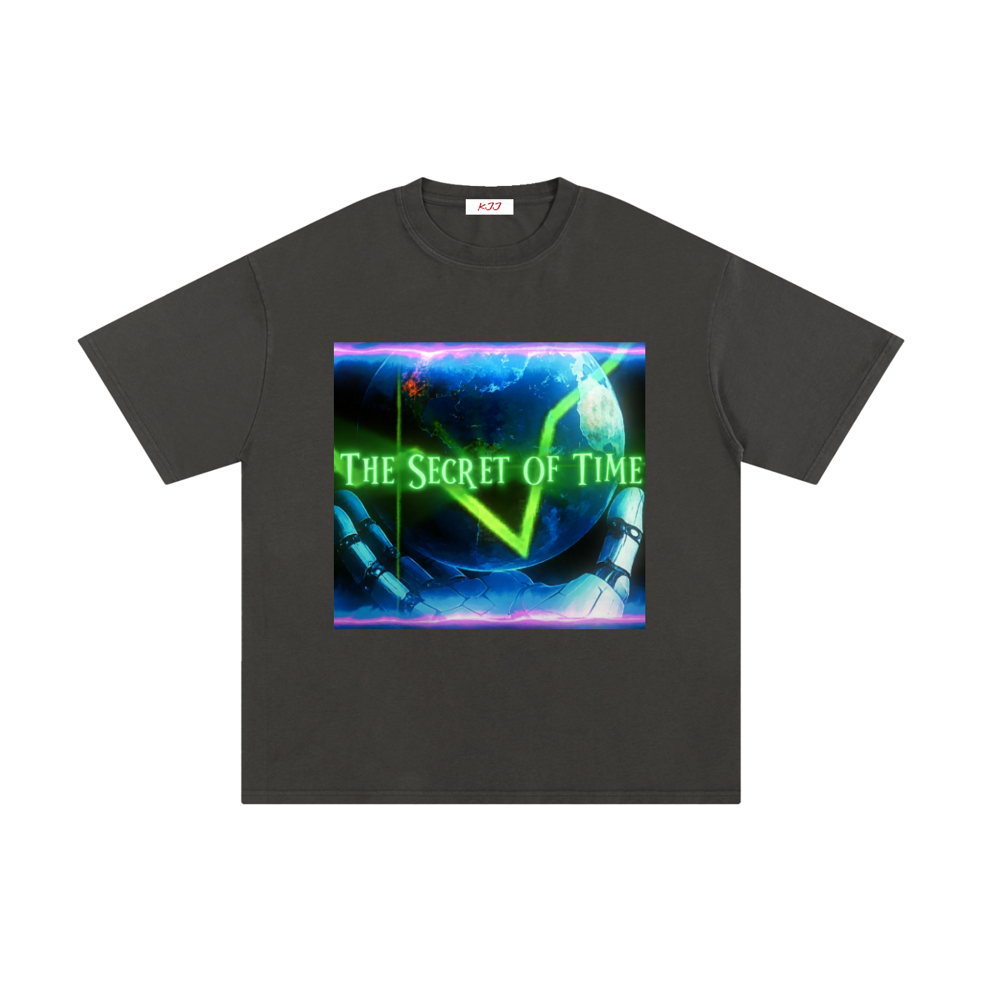 KJJ Limited Edition Crypto T-Shirt "Secret of Time"