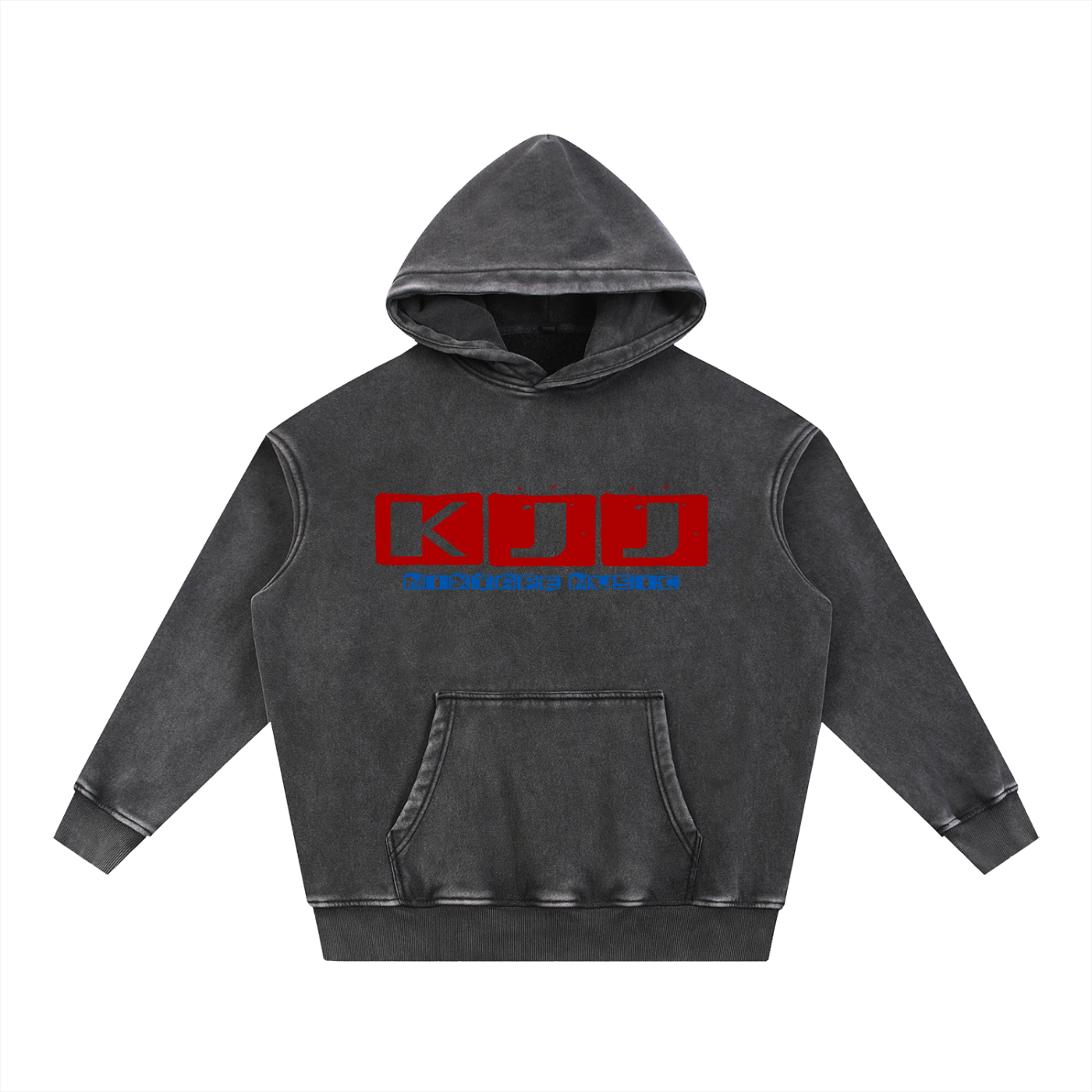 KJJ Mixtape Music Fleece Oversize Hoodie