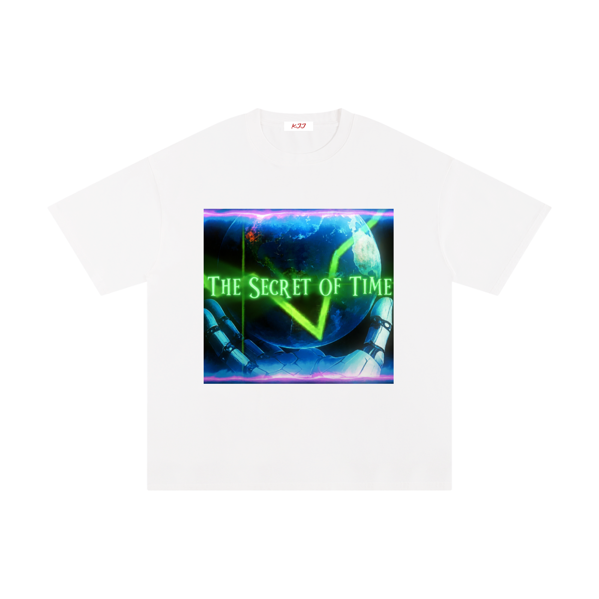 KJJ Limited Edition Crypto T-Shirt "Secret of Time"